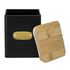 Банка для хранения кофе Irmel, 1,7 л, графит, Smart Solutions, изображение 4