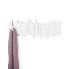Вешалка настенная Sticks белая, Umbra, изображение 6