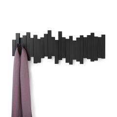 Вешалка настенная Sticks черная, Umbra, изображение 6