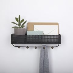 Вешалка подвесная Estique, черная/орех, Umbra, изображение 5