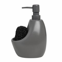 Диспенсер для мыла с подставкой для губки Joey графит, Umbra, изображение 4