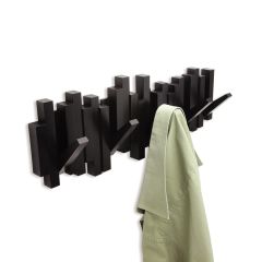 Вешалка настенная Sticks черная, Umbra, изображение 5