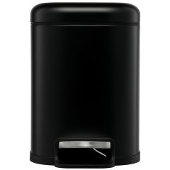 Ведро мусорное с педалью, графит, 6 л, Smart Solutions, изображение 6