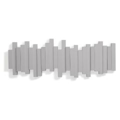 Вешалка настенная Sticks серая, Umbra, изображение 5