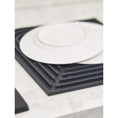 Коврик для сушки посуды Dry Flex, 34,5х31,5 см, темно-серый, Smart Solutions, изображение 5