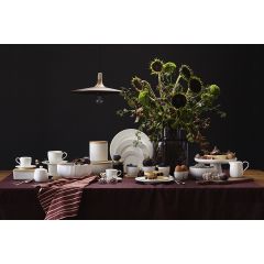 Набор из 3 чаш на бамбуковой подставке Soft Ripples, Dual Glazing, 8 см, Liberty Jones, изображение 2