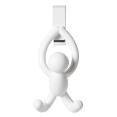 Набор из 2 надверных крючков Buddy белый, Umbra, изображение 5