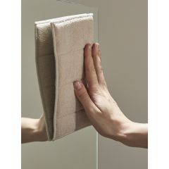 Набор салфеток-губок двухсторонних из микрофибры Cozy Clean, бежевые, 2 шт., Smart Solutions, изображение 3