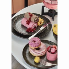 Набор обеденных тарелок Dots, 26 см, черные, 2 шт., Liberty Jones, изображение 6