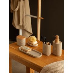 Банка для хранения Dune, песочная, Bergenson Bjorn Bath, изображение 4