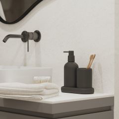 Диспенсер для жидкого мыла Slim, черный, Bergenson Bjorn Bath, изображение 3