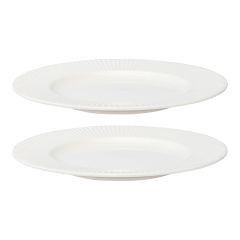 Набор тарелок Soft Ripples, Dual Glazing, 21 см, 2 шт., Liberty Jones