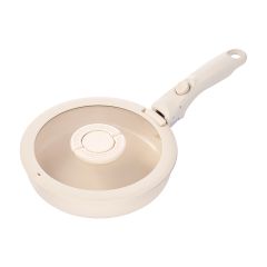 Сковорода с крышкой и съемной ручкой Smart Ceramic, 20 см, Smart Solutions