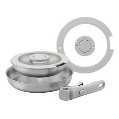 Набор посуды для приготовления со съемной ручкой 3Ply Balance, 5 предметов, Smart Solutions