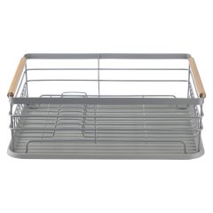 Сушилка для посуды Granli, 43x30,5x14 см, серая, Smart Solutions, изображение 5