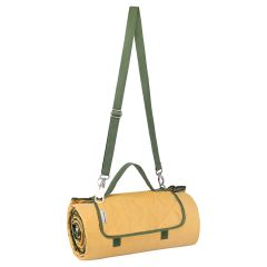 Плед для пикника и отдыха на пляже Smart Picnic, горчичный, Smart Solutions