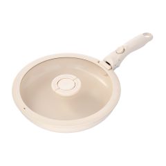 Сковорода с крышкой и съемной ручкой Smart Ceramic, 26 см, Smart Solutions