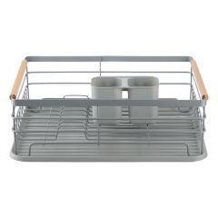 Сушилка для посуды Granli, 43x30,5x14 см, серая, Smart Solutions, изображение 6