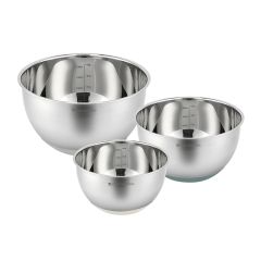 Набор стальных мисок Balance с крышками и терками, 1,5 л/3 л/ 5 л, Smart Solutions, изображение 2