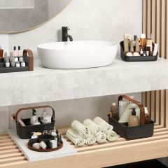 Органайзер Bellwood, 37х27 см, черный/орех, UMBRA, изображение 6
