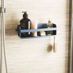 Органайзер для душа Flex Adhesive, голубой, UMBRA, изображение 3
