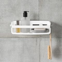 Органайзер для душа Flex Adhesive, белый, UMBRA, изображение 4