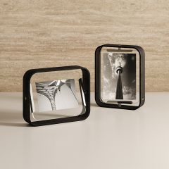 Фоторамка двухсторонняя Bellwood, 19х24 см, черная, UMBRA, изображение 5