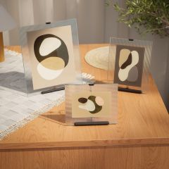 Фоторамка Flute, 20х23 см, черная, UMBRA, изображение 5