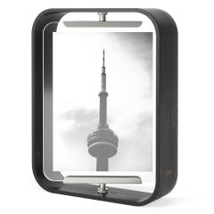 Фоторамка двухсторонняя Bellwood, 19х24 см, черная, UMBRA