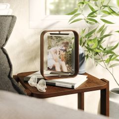 Фоторамка двухсторонняя Bellwood, 19х24, состаренный орех, UMBRA, изображение 6