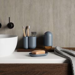 Стакан для зубных щеток Touch, синий, UMBRA, изображение 3