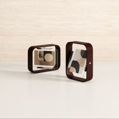 Фоторамка двусторонняя Bellwood, 16х22 см, состаренный орех, UMBRA, изображение 3