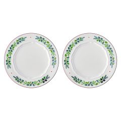 Набор из двух тарелок Nordic winter из коллекции New Year Essential, 26,5 см, Tkano