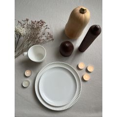 Набор из двух тарелок белого цвета из коллекции Kitchen Spirit, 21 см, Tkano, изображение 3