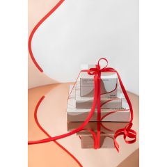 Набор из двух тарелок бежевого цвета с авторским принтом из коллекции Freak Fruit, 27см, Tkano, изображение 2