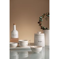 Банка для сахара белого цвета из коллекции Kitchen Spirit, 820 мл, Tkano, изображение 3