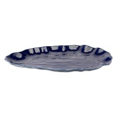 Блюдо сервировочное Clams синего цвета из коллекции Sea treasures, Tkano