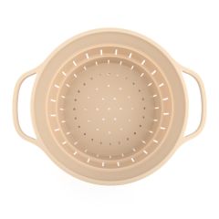 Дуршлаг складной силиконовый Smart Helper, 25,5 см, карамель, Smart Solutions, изображение 2