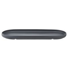 Овальное блюдо темно-серого цвета из коллекции Essential, Tkano, изображение 4
