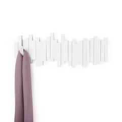 Вешалка настенная Sticks белая, Umbra, изображение 5