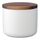 Банка для хранения керамическая Smart Solutions, 350 мл, белая, Smart Solutions