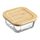 Контейнер для запекания и хранения Smart Solutions с крышкой из бамбука, 320 мл, Smart Solutions