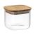 Банка для хранения квадратная Glass Acacia, 600 мл, Smart Solutions