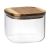 Банка для хранения квадратная Glass Acacia,1 л, Smart Solutions