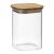 Банка для хранения квадратная Glass Acacia, 1,1 л, Smart Solutions