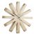 Часы настенные Ribbon, 51 см, дерево, UMBRA