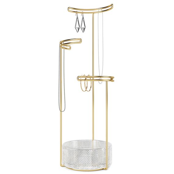 Держатель для украшений Tesora стекло-медь, Umbra, изображение 5