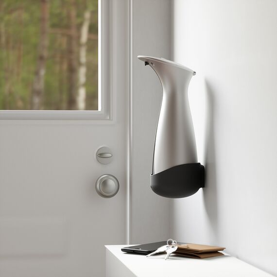 Диспенсер для мыла сенсорный Otto настенный большой никель, Umbra, изображение 2