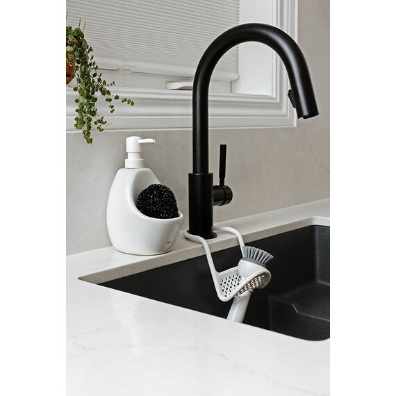 Диспенсер для мыла с подставкой для губки Joey белый, Umbra, изображение 3