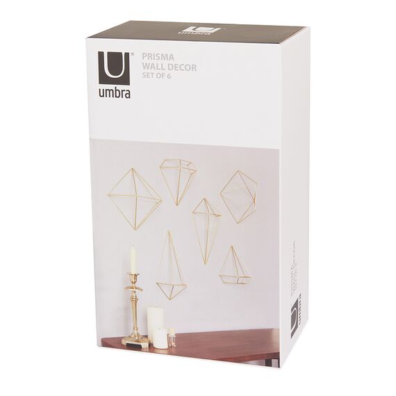 Декор для стен Prisma латунь, Umbra, изображение 9